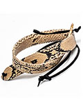 Implora Natural Python Snakeskin Hatband 1W