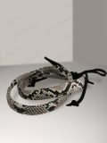 Implora Natural Python Skin Hatband 0.5W