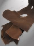 Implora Brown Shark Skin Leather Hide