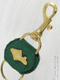 Green Stingray Key Chain